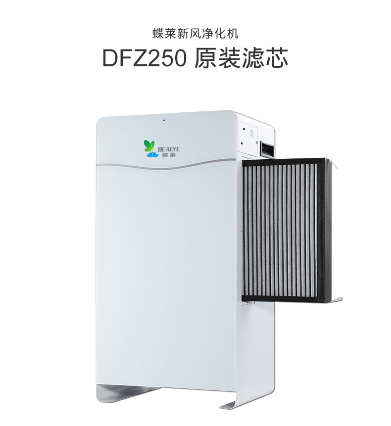 蝶萊落地新風(fēng)機(jī)DFZ250濾網(wǎng)